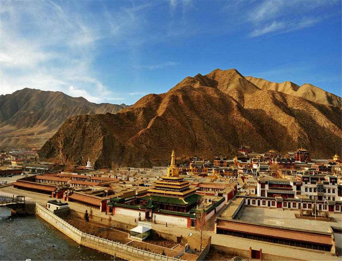 Xiahe Labrang Wangfu Hotel Hạ Hà Ngoại thất bức ảnh